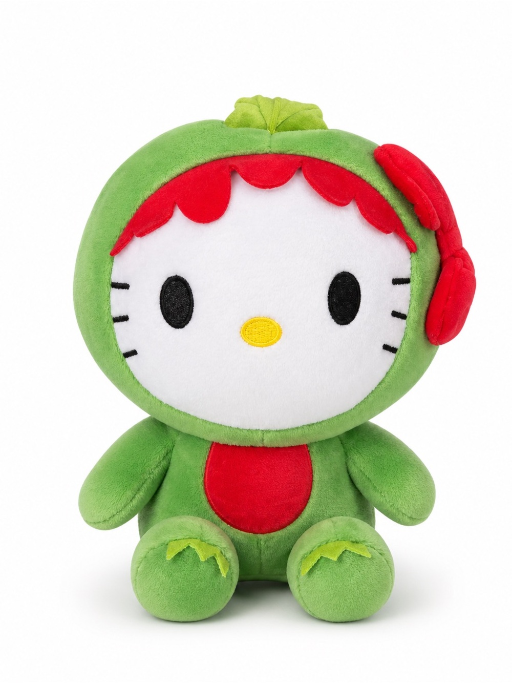 Sanrio Hello Kitty Green & Red dinosaur Costume Plush Toy backpack